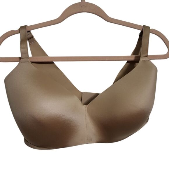 Soma Vanishing Unlined Perfect Coverage Beige Bra, 38DD NEW - Picture 1 of 4